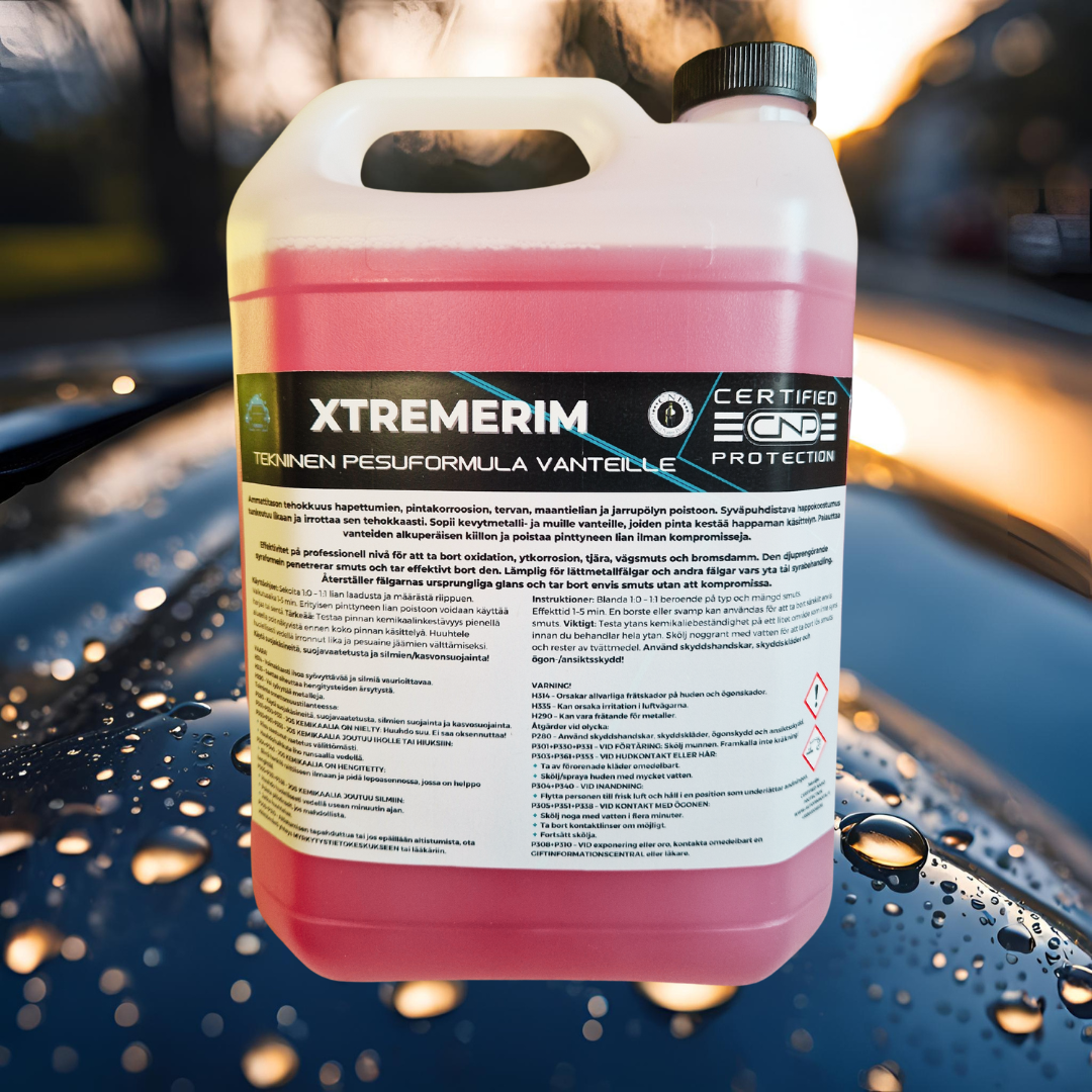 CNP- XtremeRim, Tekninen pesuformula vanteille 5L/25L (Pesuaineet)