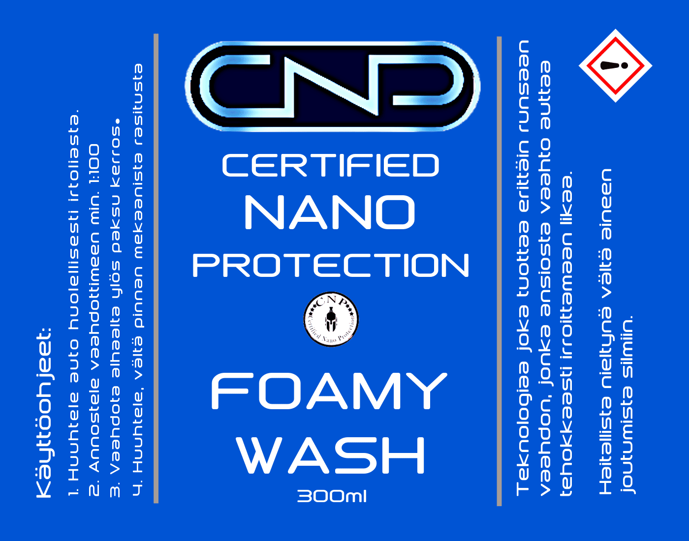 CNP, Foamy Wash 300 ml (Pesuaineet)