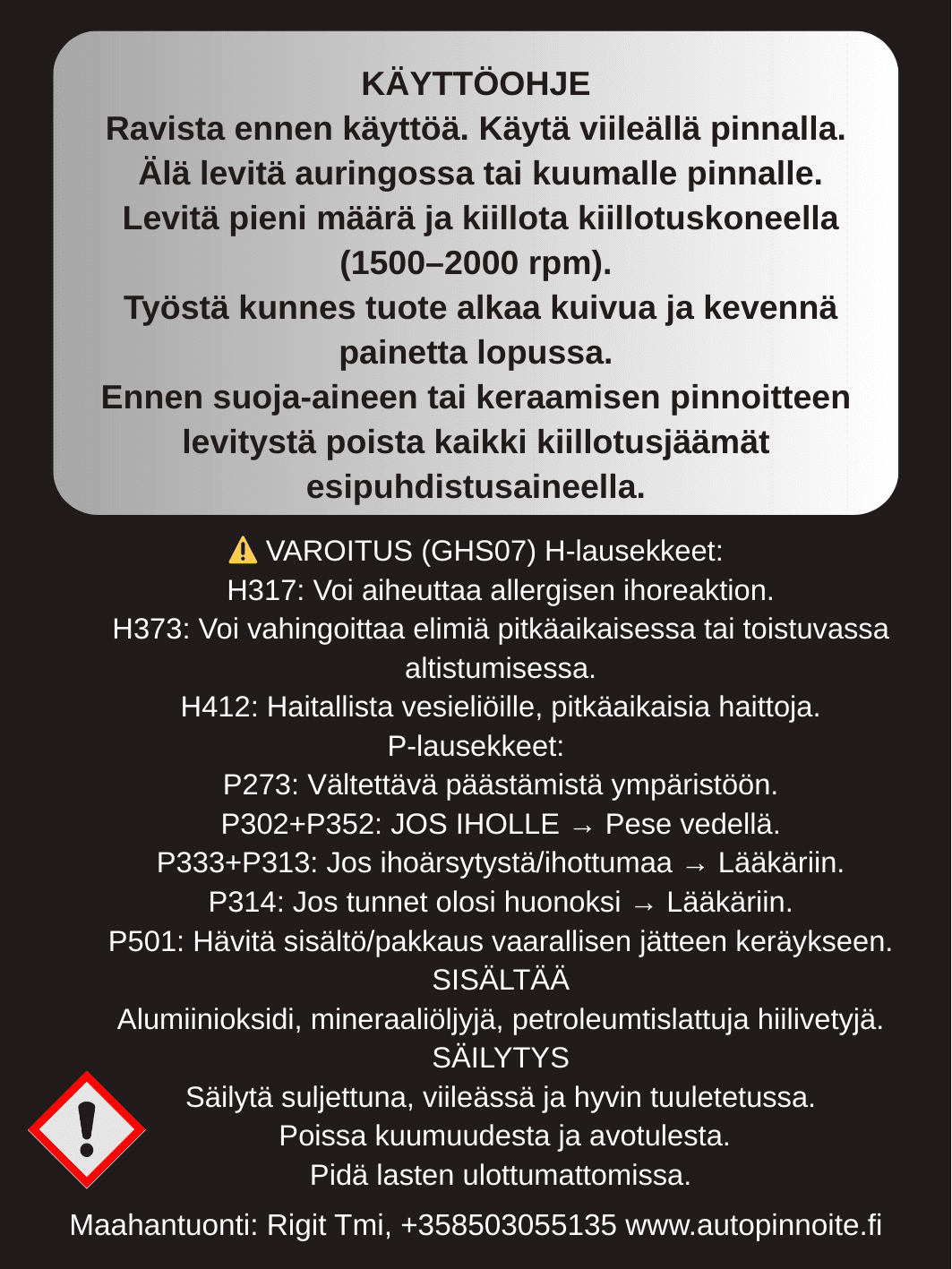 CNP Heavy Cut – Ammattitason voimaleikkaus 500ml*