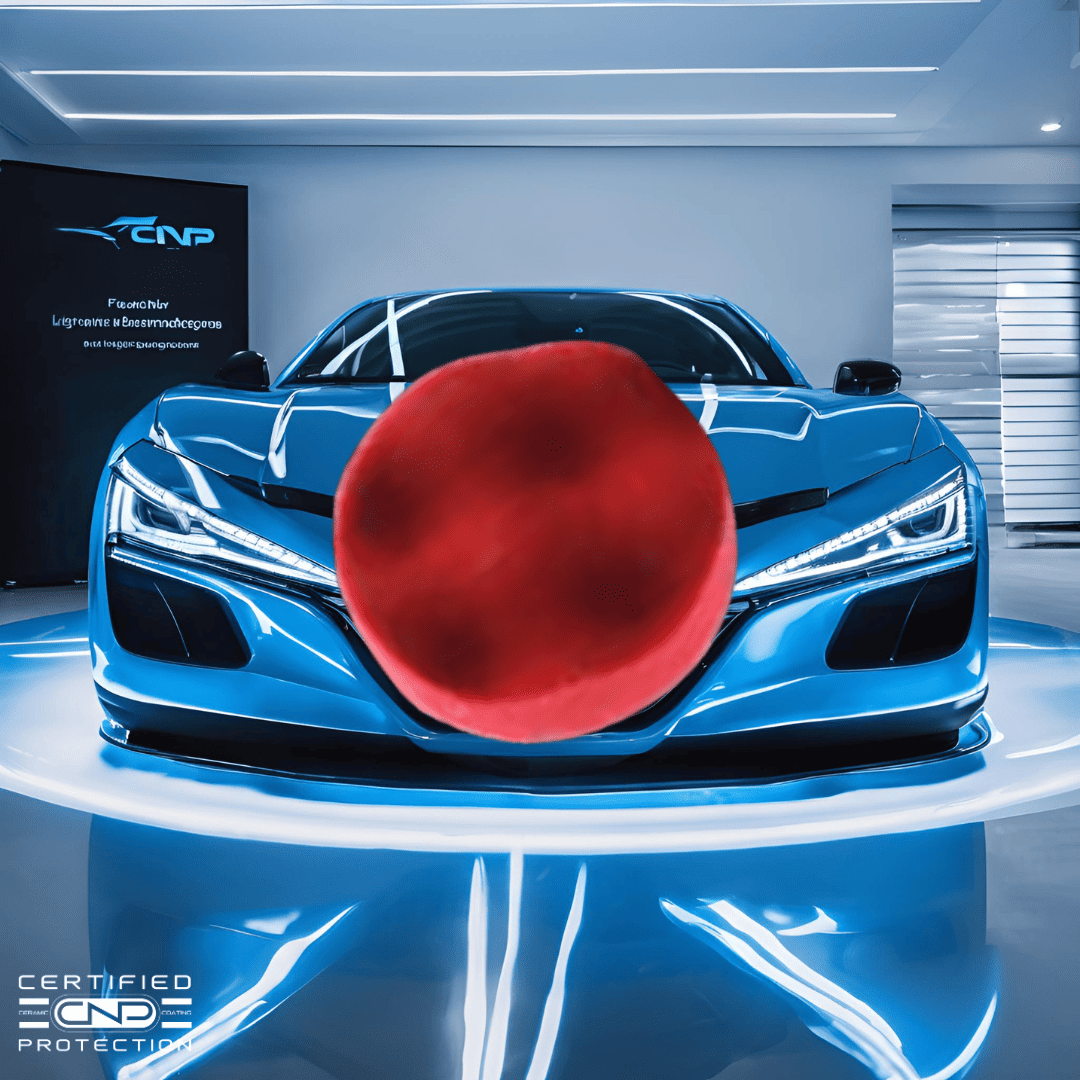 CNP Punainen Kiillotuslaikka 75 mm – Karkea (Aaltoileva)