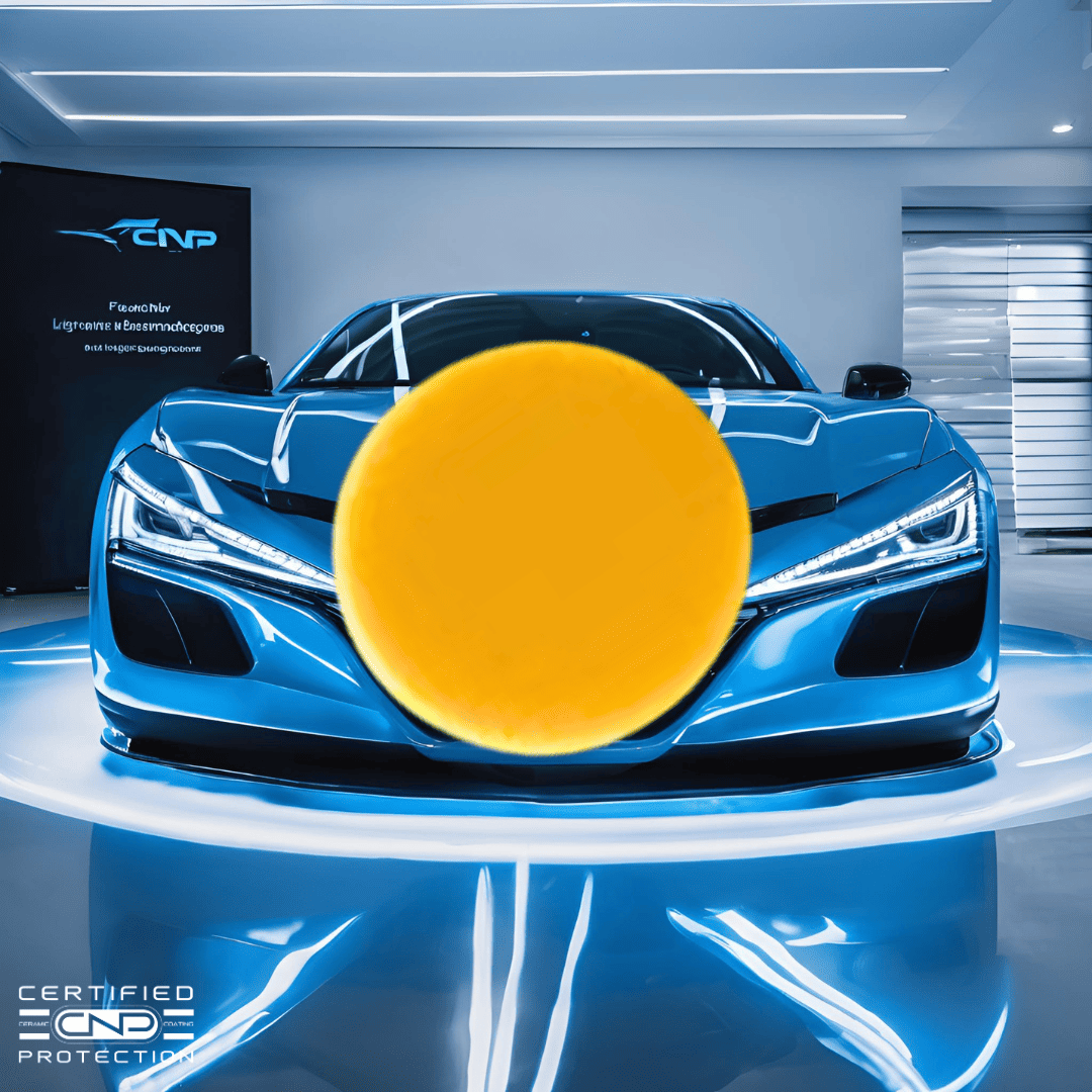 CNP Keltainen Kiillotuslaikka 75 mm – Karkeahko