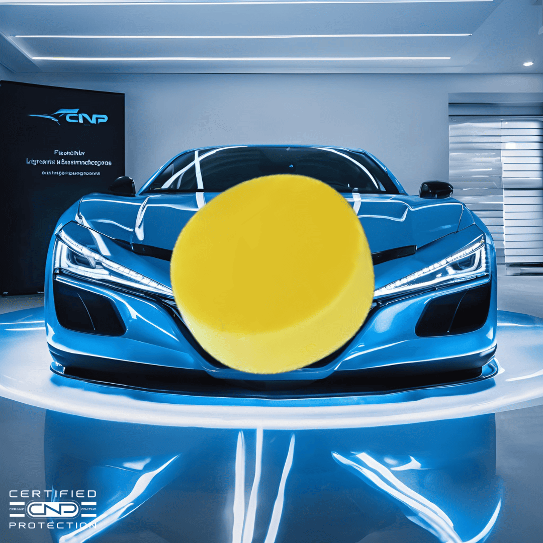 CNP Keltainen Kiillotuslaikka 75 mm – Karkeahko