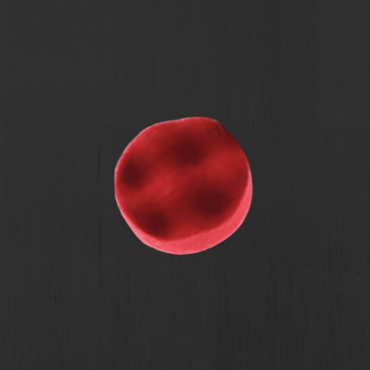 CNP Punainen Kiillotuslaikka 75 mm – Karkea (Aaltoileva)*