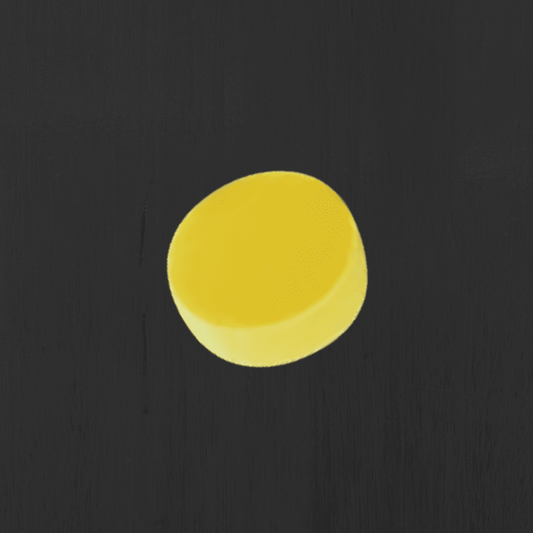 CNP Keltainen Kiillotuslaikka 75 mm – Karkeahko*