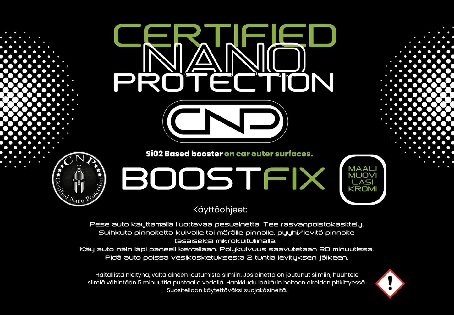 CNP- BoostFix, 3-6kk Suihkepinnoite (Kestopinnoitteet)